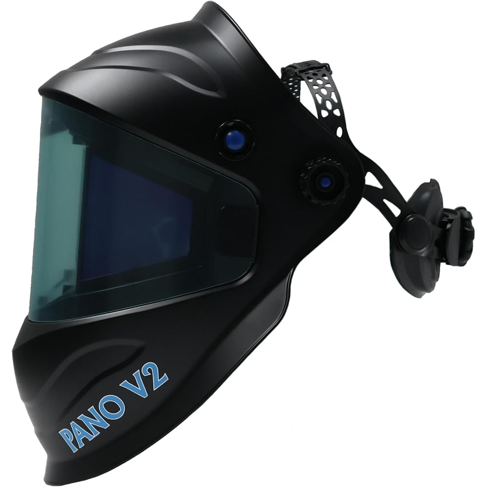 Blue Demon BDWH-TRUEVIEW-PANOV2 Welding Hood, Black