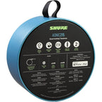 Shure AONIC 215 Wired Sound Isolating Earbuds, Clear Sound, Single Driver, Secure in-Ear Fit, Detachable Cable, Durable Quality, Compatible with Apple &amp; Android Devices Black