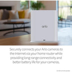 Arlo Ultra 2 Spotlight Camera 4K HDR (2 Cameras, SmartHub Included &amp; Required) | Wireless Home Security Camera | Color Night Vision, Motion Sensor, 180º View, 2-Way Audio, White