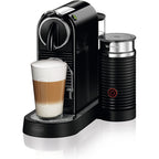 Nespresso CitiZ Coffee and Espresso Machine by De'Longhi with Milk Frother, Black, 9.3 x 14.6 x 10.9 inches