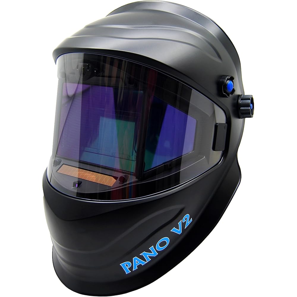 Blue Demon BDWH-TRUEVIEW-PANOV2 Welding Hood, Black
