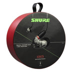 Shure AONIC 5 Wired Sound Isolating Earbuds, High Definition Sound + Natural Bass, Three Drivers, Secure in-Ear Fit, Detachable Cable, Durable Quality, Compatible with Apple &amp; Android Devices Clear