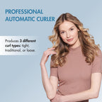 BabylissPRO Nano Titanium Professional Hair Curler Machine, Miracurl 3 in 1 Tool for Tight, Loose or Wavy Curls