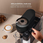 Nespresso Vertuo Lattissima Coffee and Espresso Maker by De'Longhi, Matte Black &amp; Glossy