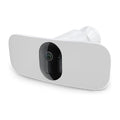 Arlo Pro 3 Floodlight Security Camera 2K HDR 2000-3000 Lumens | Wire-Free | Protect Driveways &amp; Alleyways | Connects to Wi-Fi | Color Night Vision, Motion Sensor, 2-Way Audio, Rechargeable (White)