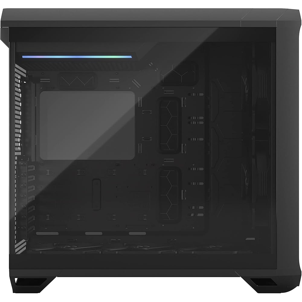 Fractal Design Torrent Black E-ATX Tempered Glass Window High-Airflow Mid Tower Computer Case
