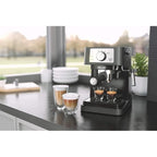 De'Longhi Stilosa Manual Espresso Machine, Compact Coffee Maker, 15 Bar Pump Pressure, Manual Milk Frother Steam Wand for Authentic Single &amp; Double Espresso, Lattes &amp; Cappuccinos, Tamper Included