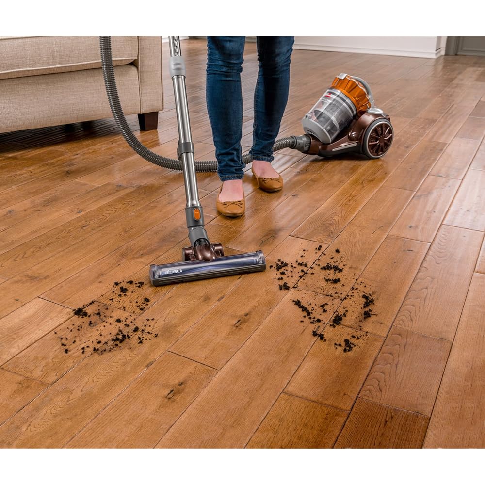 Bissell Hard Floor Expert Multi-Cyclonic Bagless Canister Vacuum, 1547 Corded