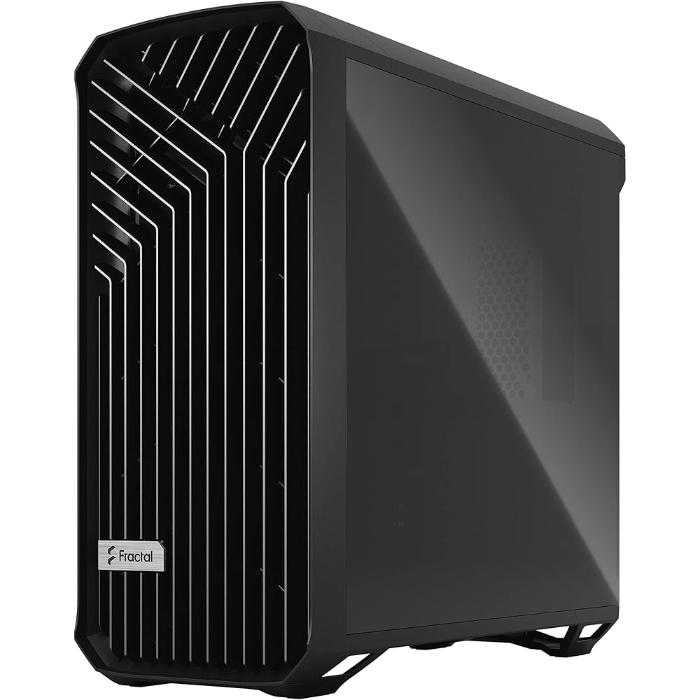 Fractal Design Torrent Black E-ATX Tempered Glass Window High-Airflow Mid Tower Computer Case