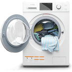 KoolMore 2-in-1 Front Load Washer and Dryer Combo, 2.7 Cu. Ft., for Apartment, Dorm, RV, 16 Wash and 4 Dry Cycles, Compact Space Saver [White] [120V] (FLC-3CWH)