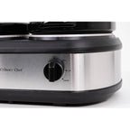 CULINARY CHEF SC3105-SS, Slow Cooker, Buffet Server 3 Pot, Food Warmer Stainless