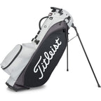Titleist Players 5 Gray/Graphite/Black Golf Stand Bag with Premium Double Strap, 5-way Top Cuff, and External Drink Sleeves