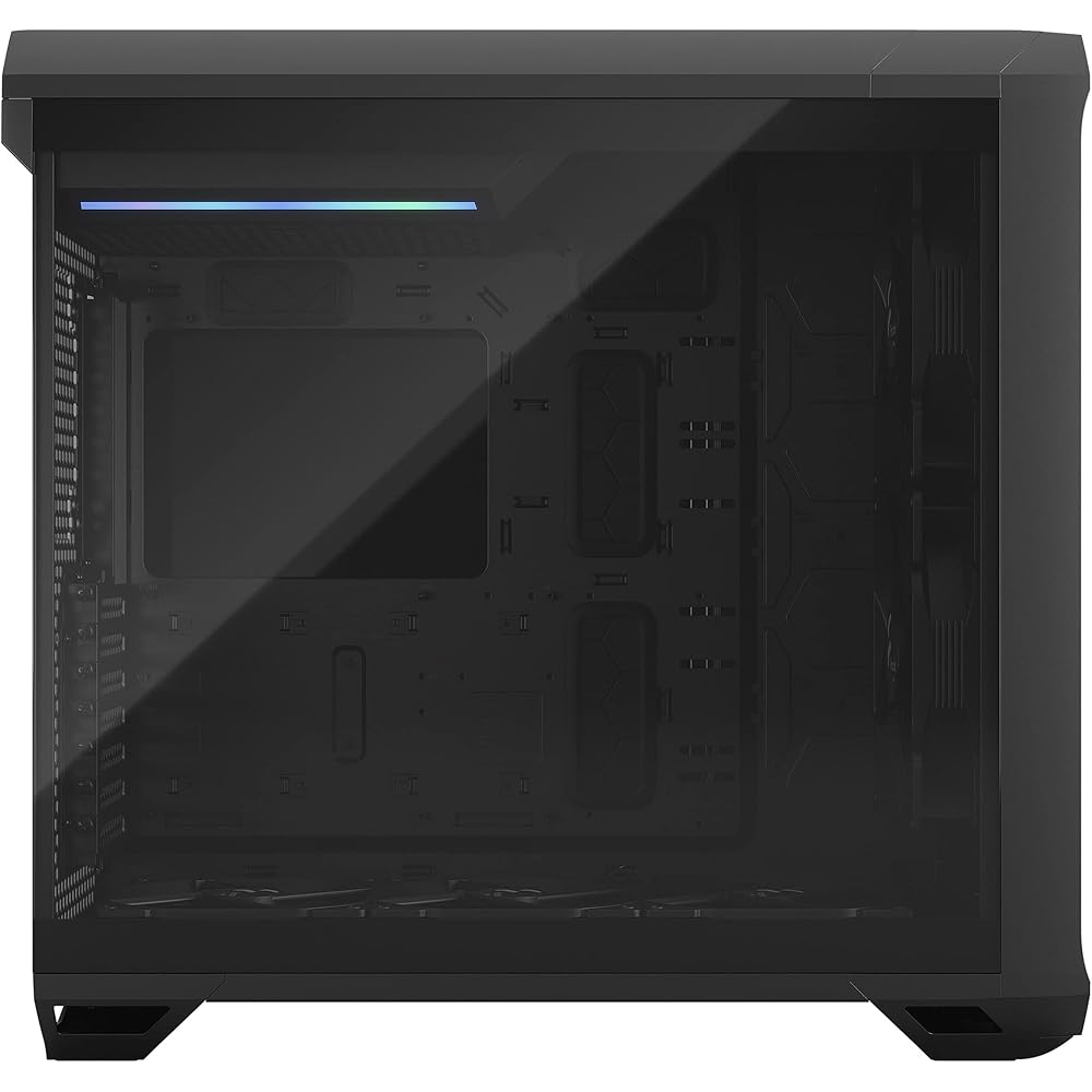 Fractal Design Torrent Black E-ATX Tempered Glass Window High-Airflow Mid Tower Computer Case