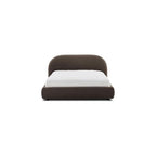 Genoa King Size Bed – Modern King Bed Frame with Upholstered Headboard, Contemporary Bedroom Furniture, Premium Construction, and Timeless Design