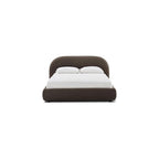 Genoa King Size Bed – Modern King Bed Frame with Upholstered Headboard, Contemporary Bedroom Furniture, Premium Construction, and Timeless Design