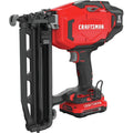 CRAFTSMAN V20 Cordless Finish Nailer Kit, Nail Gun, 16GA, 2-1/2 Nails, Battery and Charger Included (CMCN616C1)