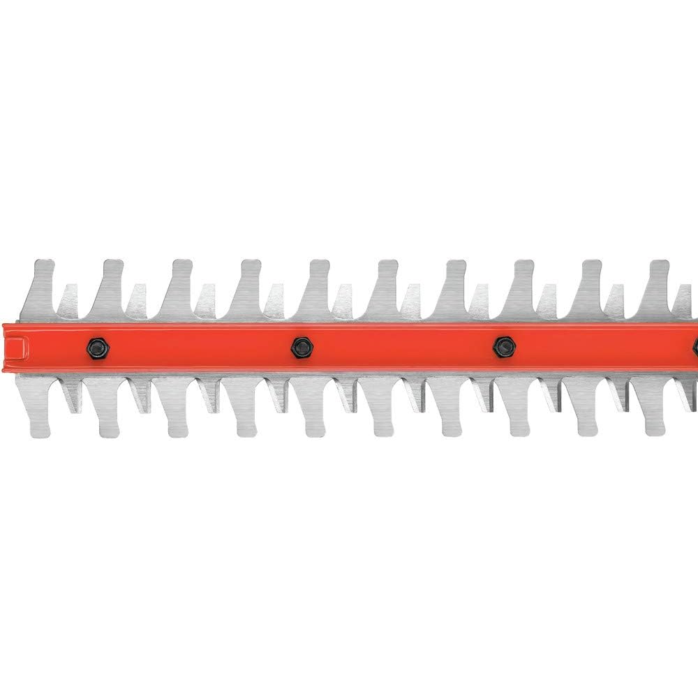BLACK+DECKER 20V MAX Cordless Hedge Trimmer, 22 Inch Steel Blade, Reduced Vibration, Battery and Charger Included (LHT2220)