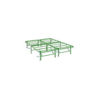 Horizon Queen Bed Frame In Green - Replaces Box Spring - Folding Metal Mattress Bed Frame