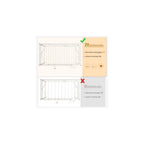 Twin Size Metal Low Loft Bed, CPC Safety Certified, White