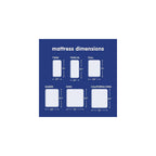 Gel Memory Foam 8 Inch Mattress - Bed-in-a-Box - Full Size - Cooling and Pressure Relief - Certi-PUR Certified
