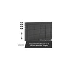 Mornington Upholstered Platform Bed Frame, Dark Gray, Full Size