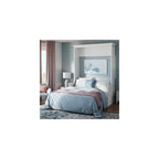Alegra Full Murphy Bed with Desk | Engineered and Solid Wood Construction | Smooth Painted Finish - NO Melamine Used | Perfect for a Home Office Guest Bed (Warm White)