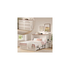 Queen Murphy Bed with Storage & Charging Station