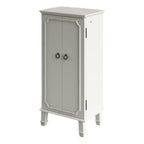 Hives and Honey Cabby Standing Jewelry Armoire – Fully Locking Wood Jewelry Storage with Mirror, 7 Drawers, Necklace Hooks, and Anti-Tarnish Lining – White
