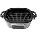 Chef'sChoice Multicooker, Large 6-Quart Capacity Multipurpose Non-Stick Vessel and Variable Temperature Control with Keep Warm and 12 Cooking Presets, 1300-Watts, Stainless Steel