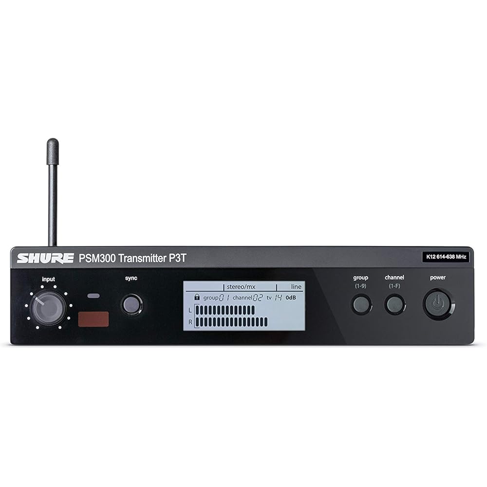 Shure PSM300 Twin Pack Pro Wireless in Ear Monitor System G20 Band