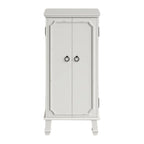 Hives and Honey Charley Standing Jewelry Armoire – Fully Locking Jewelry Organizer, 7 Drawers, Necklace Hooks, Mirror, Ring Rolls, Anti-Tarnish Lining, Solid Wood Construction, White