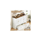 Queen Murphy Bed with Charging Station, Cabinet Beds with Storage