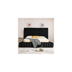 Avalon Velvet Upholstered Luxurious Platform Bed