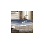 King Bed Frame, Cambeck Farmhouse Whitewash
