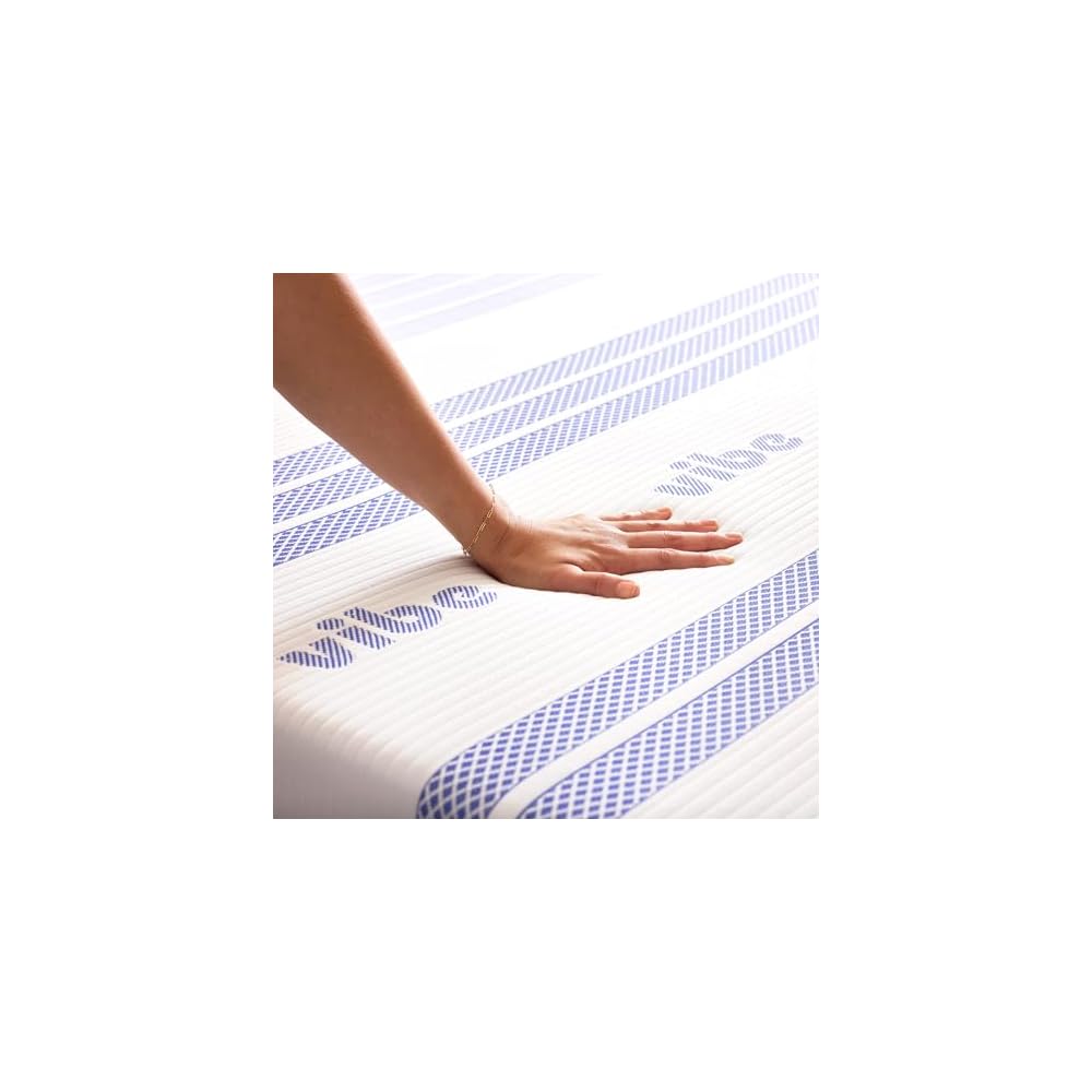 Gel Memory Foam 10 Inch Mattress - Bed-in-a-Box - Twin XL Size - Pressure Relief - Certi-PUR Certified