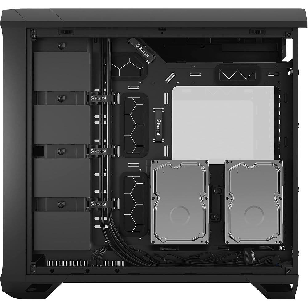 Fractal Design Torrent Black E-ATX Tempered Glass Window High-Airflow Mid Tower Computer Case