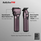 BaBylissPRO FXONE Limited Edition Purple Tool Only Hair Trimmer + Foil Shaver