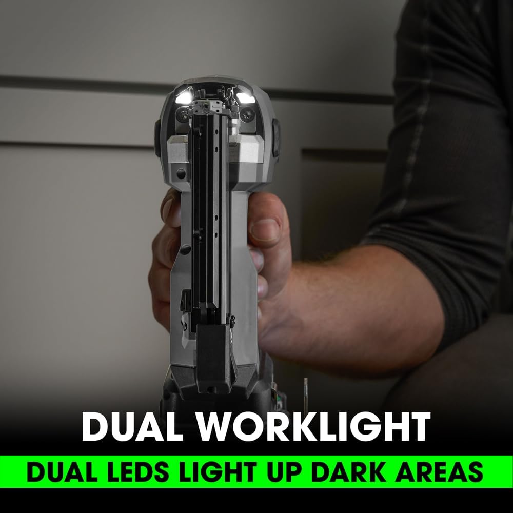 FLEX 24V Brushless 23Ga Pin Nailer Kit with 2.5Ah Lithium Battery and 160W Fast Charger FS4341-1A