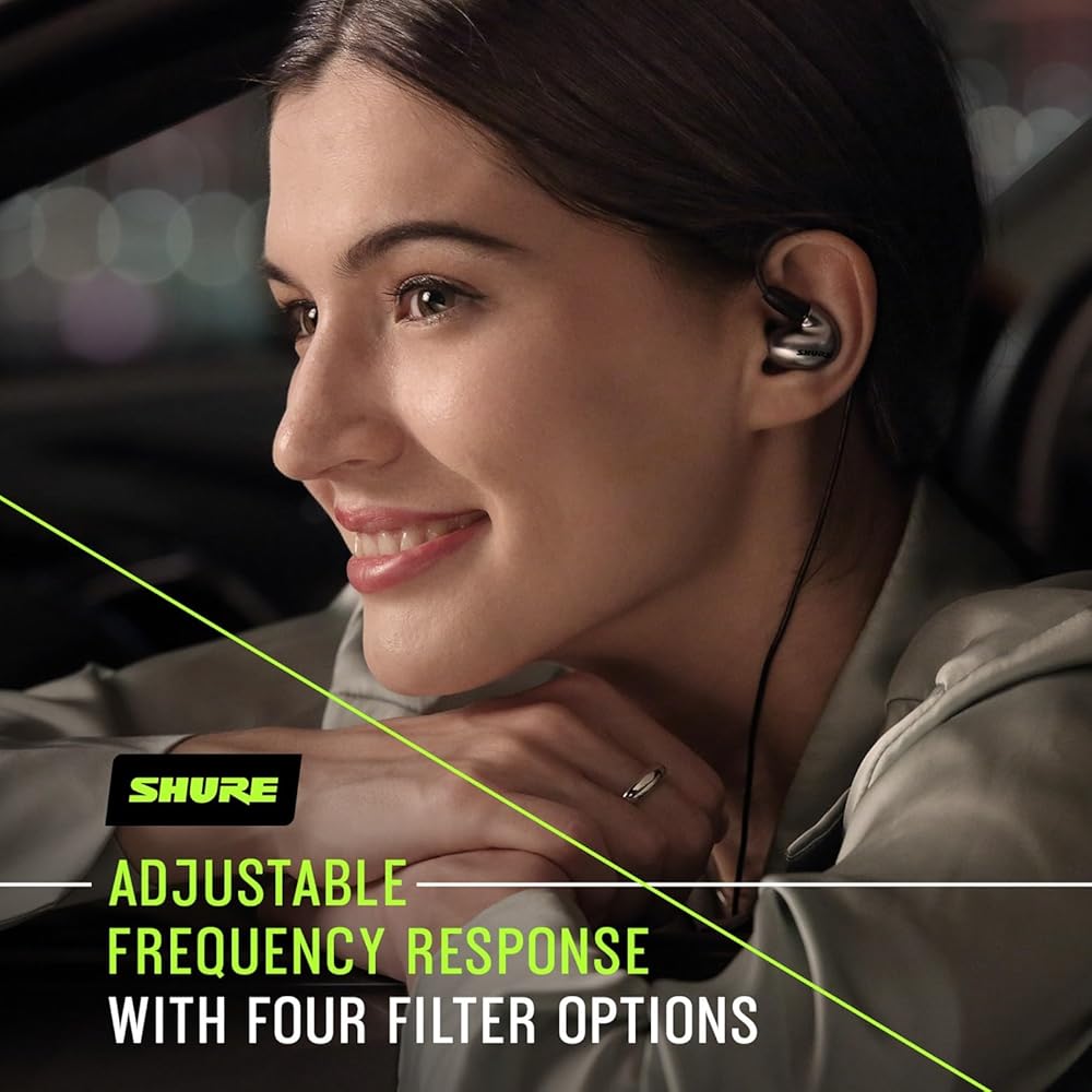 Shure SE846 Gen 2 Sound-Isolating Earphones with 64" Detachable Cable Clear