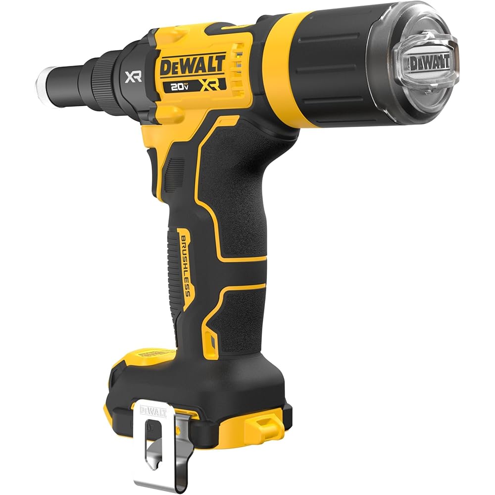 DEWALT 20V MAX XR Cordless Rivet Tool, 3/16", Bare Tool Only (DCF403B)