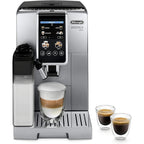 De'Longhi Dinamica Plus Fully Automatic Espresso Machine Brew Personalized Coffee for up to 4 User Profiles, 24+ Recipes, Built in Grinder &amp; Automatic Milk Steam Wand with 3 Frother Modes