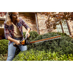 WORX WG261 22" 20V Cordless Hedge Trimmer, Battery &amp; Charger Included