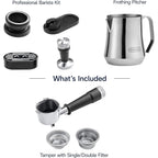De'Longhi La Specialista Arte Evo Espresso Machine Compact Cold Brew Coffee Maker with Grinder, Milk Steam Wand/Frother &amp; Tamping Tools Home Barista Kit for Lattes, Cappuccinos, Iced Coffee