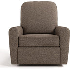 Storkcraft Amalfi Deluxe Power Recliner Swivel Glider (Mountain Brown Boucle) – Premium Electronic Power Recliner for Nursery, Includes Dual-USB Charging Port with USB-A &amp; USB-C, Glider Rocking Chair
