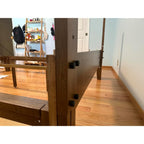 Mikor King Japanese Joinery Bed Frame, Solid Wood, No-Tool Setup