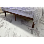 Naturalista Classic 16 Inch Solid Wood Platform Bed with Wooden Slats, Natural Pine, Queen