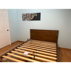 Mikor King Japanese Joinery Bed Frame, Solid Wood, No-Tool Setup