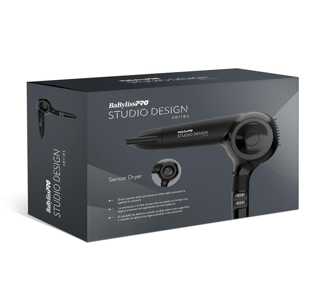 BaBylissPRO Studio Design Series Sensor 1875 Watt Hair Dryer, Hair Styling &amp; Appliances