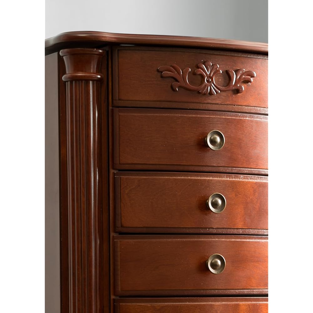 Hives &amp; Honey Morgan Jewelry Armoire, Cherry