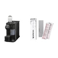 Nespresso Lattissima One Original Espresso Machine with Milk Frother, by DeLonghi, Shadow Black + Nespresso Descaling Kit